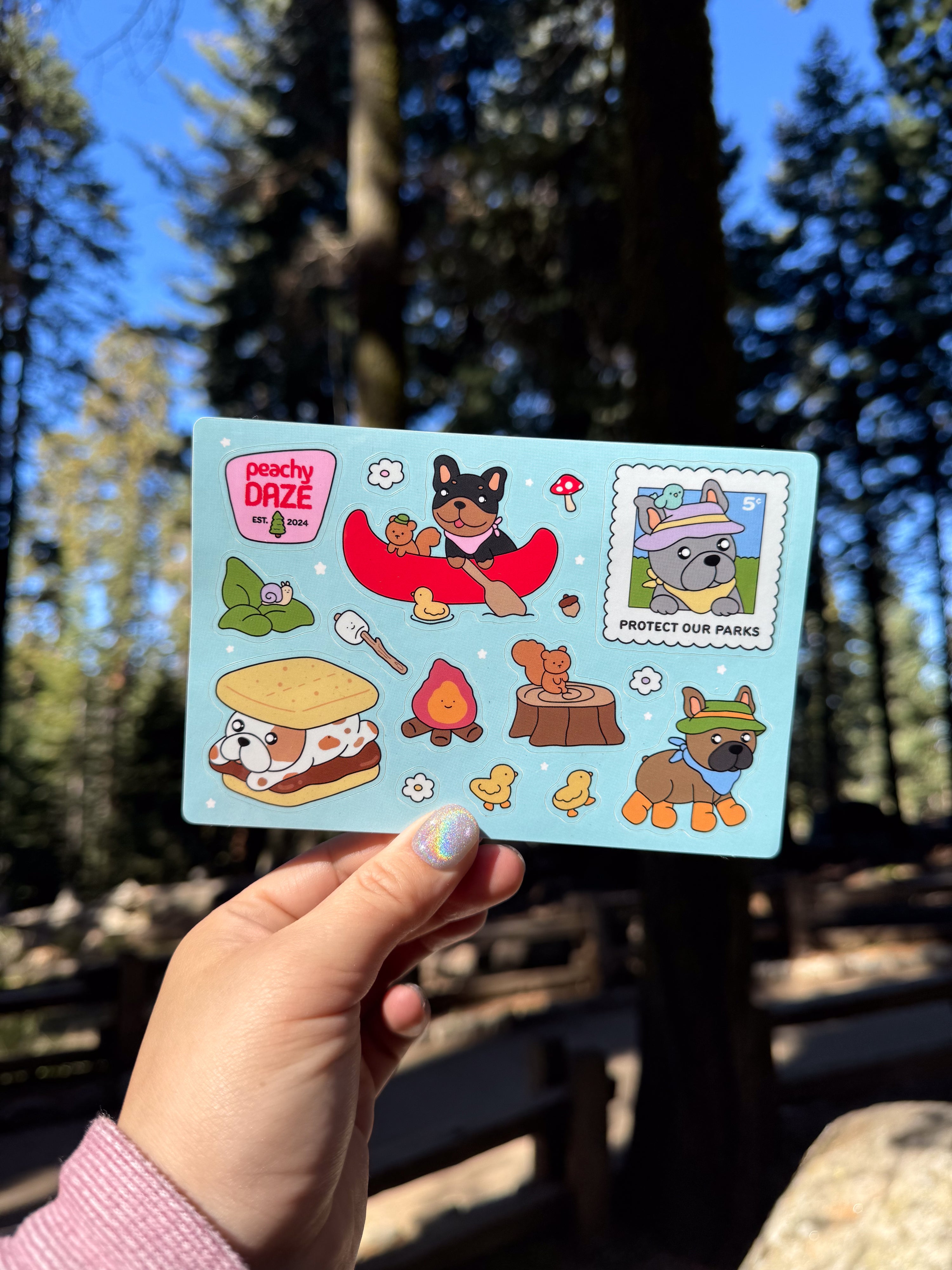 Bark Ranger Sticker Sheet