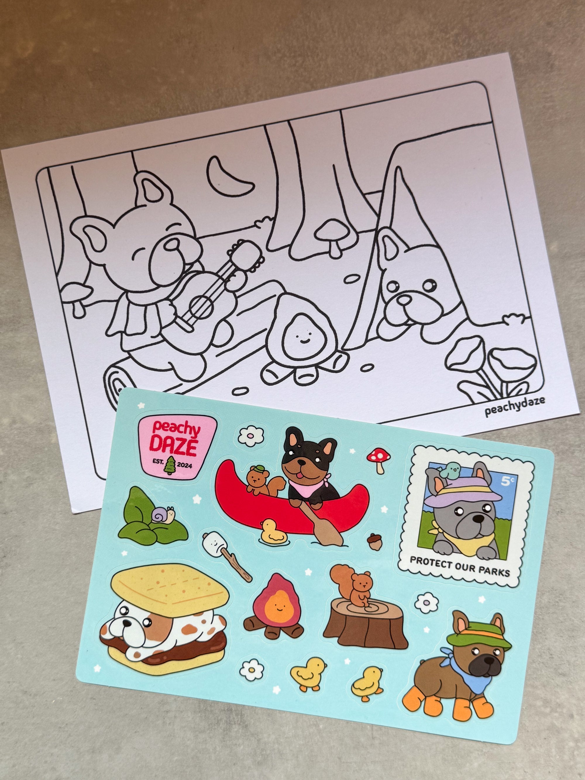 Bark Ranger Sticker Sheet