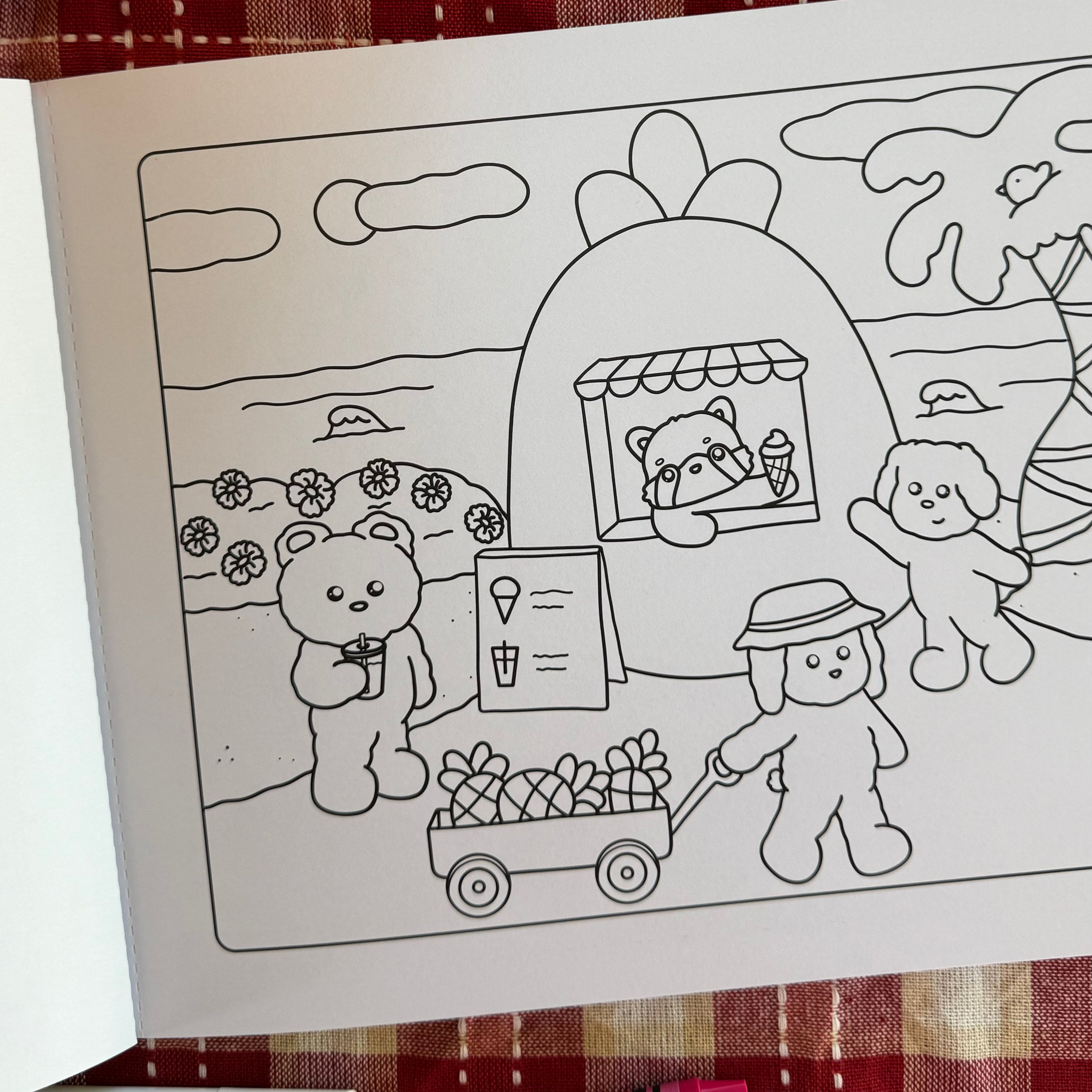 Paradise Coloring Book